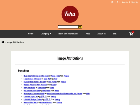 image_attributions screenshot