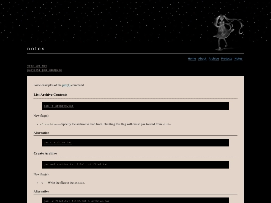 Notes/pax screenshot