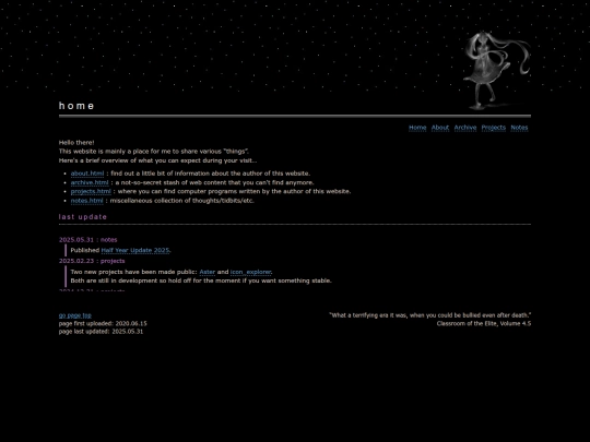 index screenshot