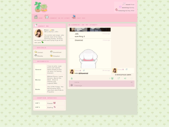 chat screenshot