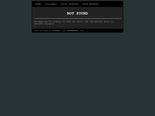 not_found screenshot