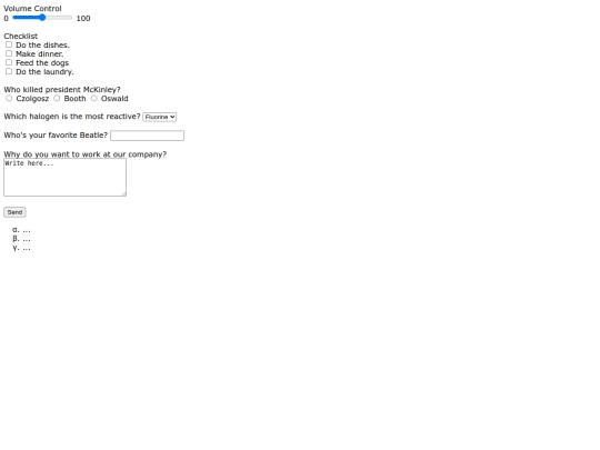 testing screenshot