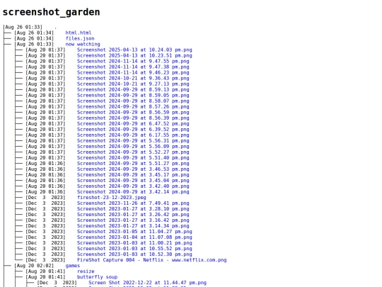 html screenshot