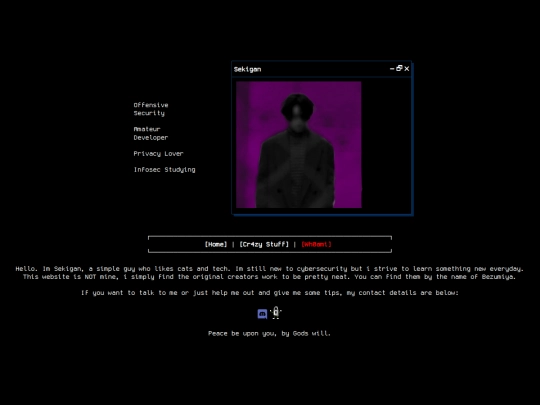 wh0ami screenshot
