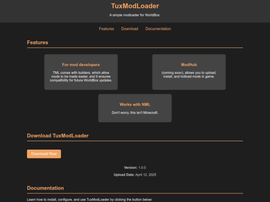 tml screenshot