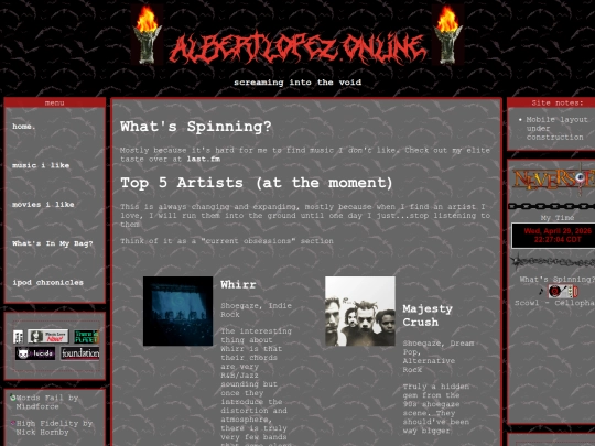 music screenshot