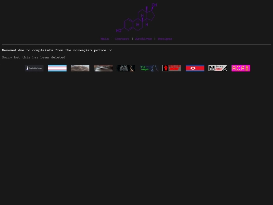 Recipes/TATP screenshot
