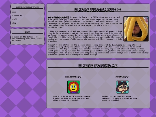 Pages/aboutme screenshot