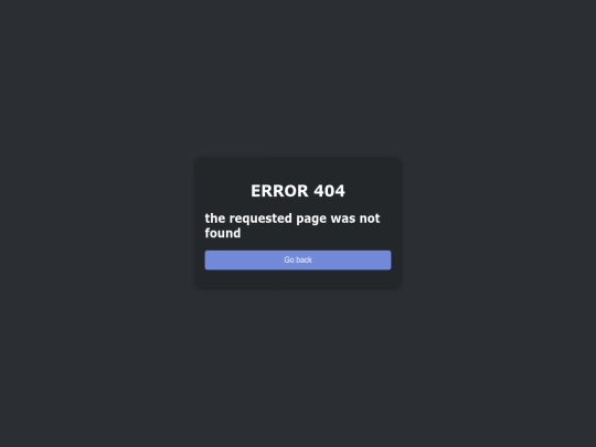 not_found screenshot