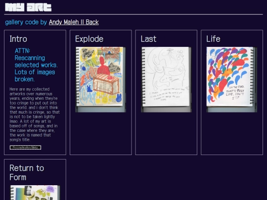 artgallery screenshot