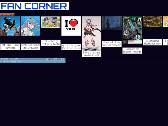fancorner screenshot
