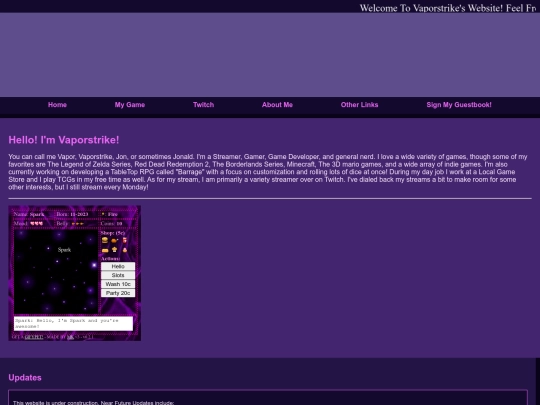aboutme screenshot