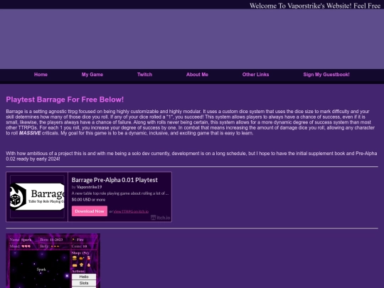barrage screenshot