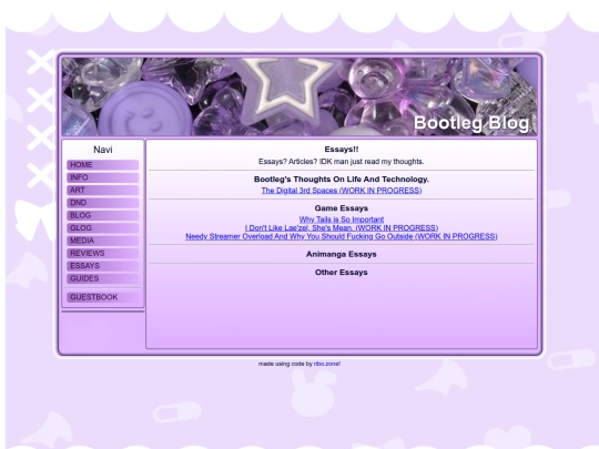 essays screenshot