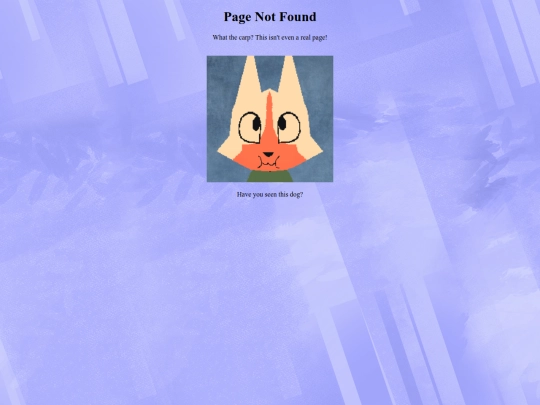 not_found screenshot