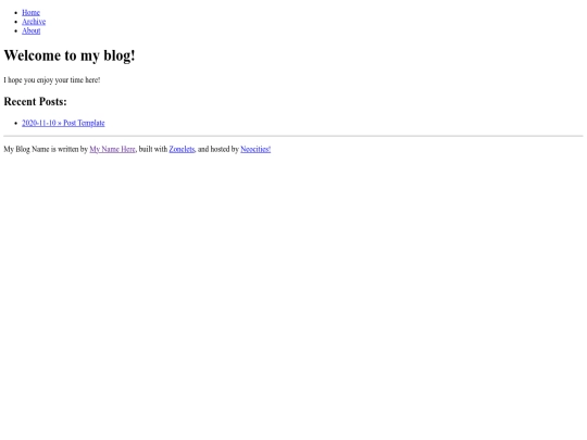 blog screenshot