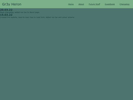 changelog screenshot