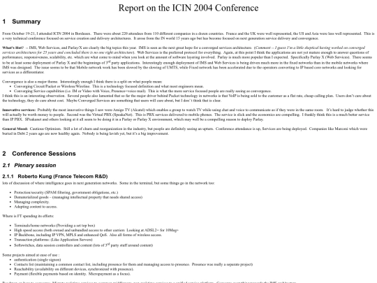 communications/icin2004 screenshot