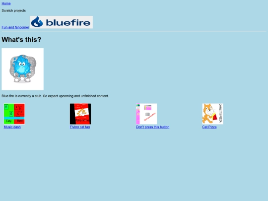 BlueFire-ScratchProjects  screenshot