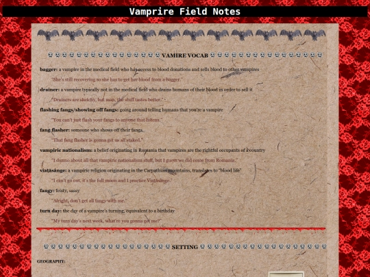 vampires screenshot