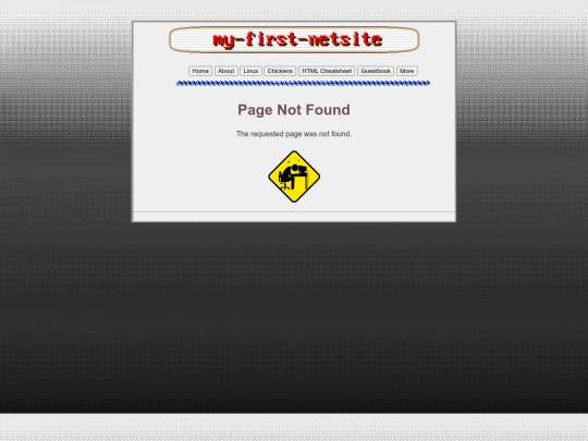 not_found screenshot
