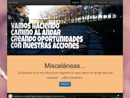 MayraGallardo_WebPage screenshot