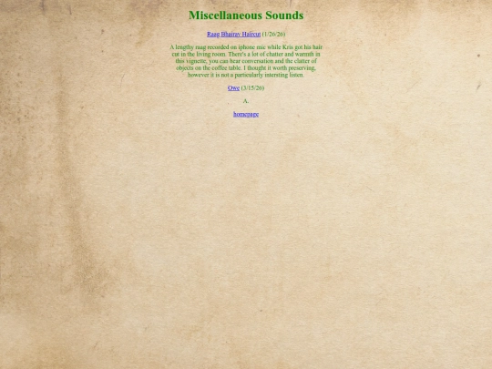 miscaudio screenshot