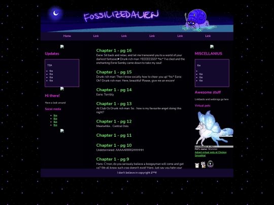 webcomic screenshot