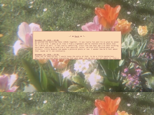 Diary/November2020 screenshot