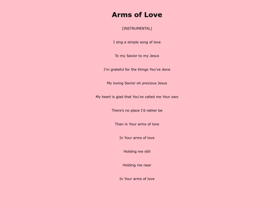 armsoflove screenshot