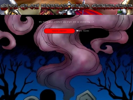 horrorcardgenerator screenshot