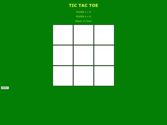 tictactoe screenshot