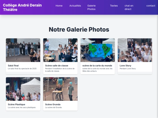 gallerie screenshot
