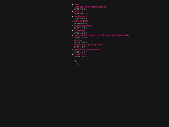 posts screenshot