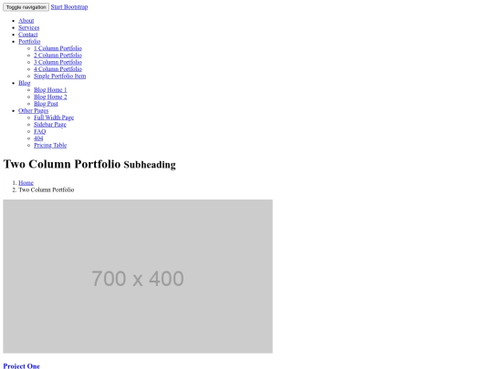 portfolio-2-col screenshot