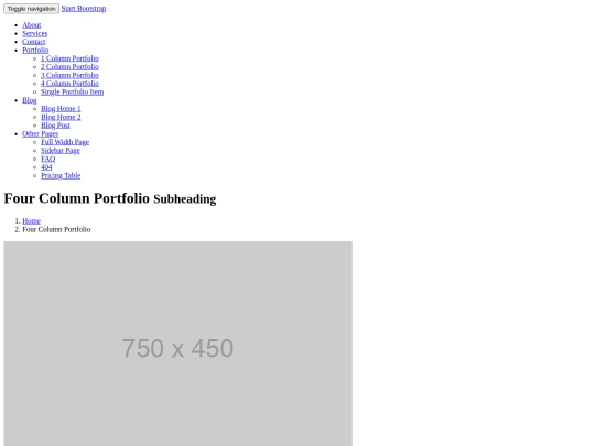 portfolio-4-col screenshot
