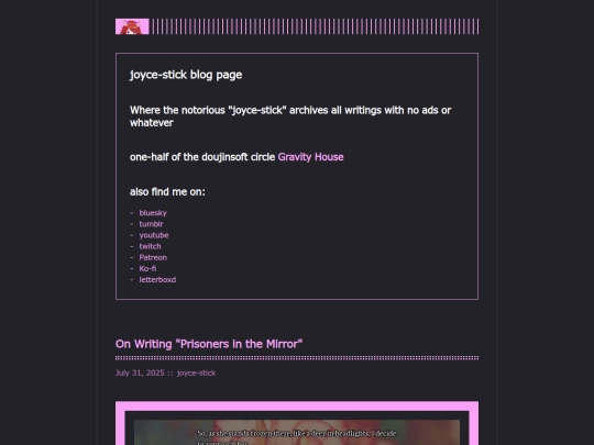 posts screenshot