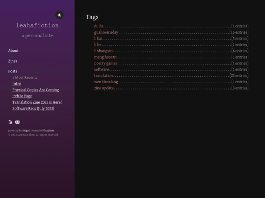 tags screenshot