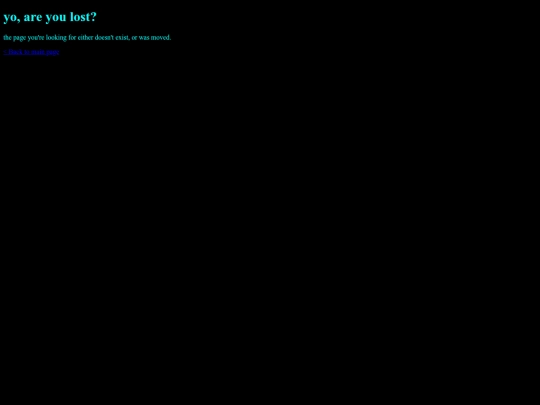 not_found screenshot