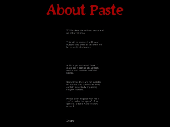 aboutpaste screenshot