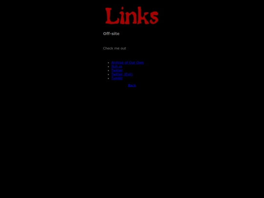 links screenshot