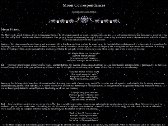 correspondences/moon screenshot