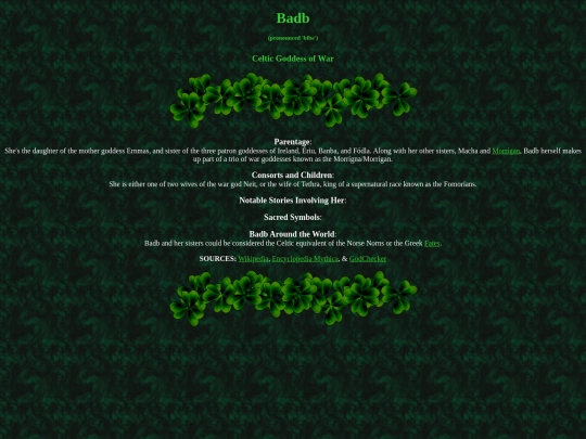 deities/badb screenshot