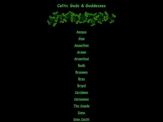 deities/celtic screenshot