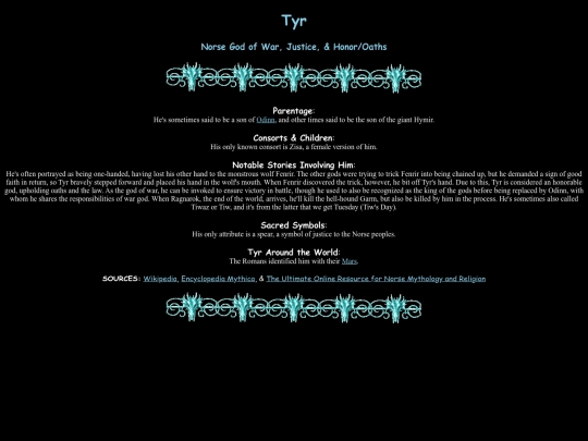 deities/tyr screenshot