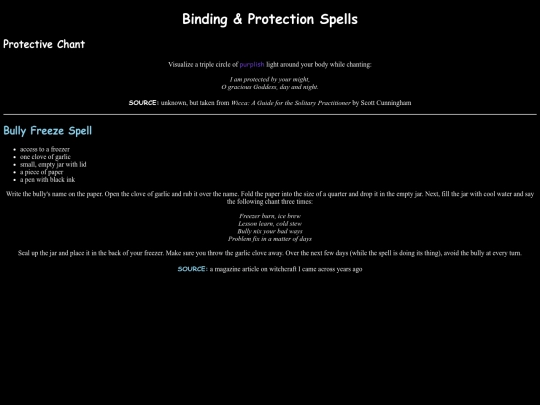 spells/protection screenshot