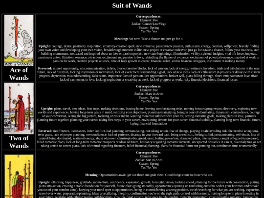 tarot/SuitofWands screenshot