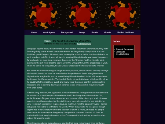 setting screenshot