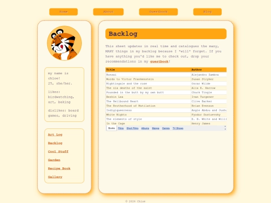 backlog screenshot