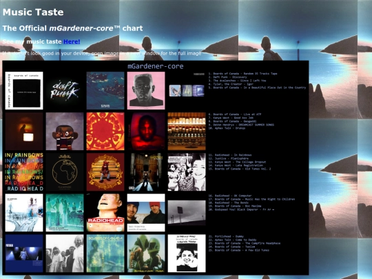musictaste screenshot